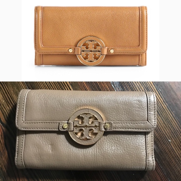 tory burch checkbook wallet